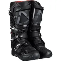 Leatt 5.5 FlexLock Schwarze Motocross-Stiefel Größe 40.5