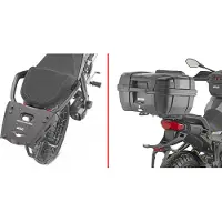 Givi Topcaseträger Alu Monokey AS SRA8208 für Guzzi Stelvio 1000 Unisexanthrazit004 - Motorradzubehör - Motorradgepäck