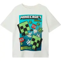 Name it T-Shirt - NkmMus Minecraft - Cloud Tänzer m. Print - - 13-14 Jahre (158-164) - T-Shirts