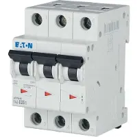 Eaton Power Quality Eaton 278898 Leitungsschutzschalter, 25 A, 3p, Charakteristik: D FAZ-D25/3