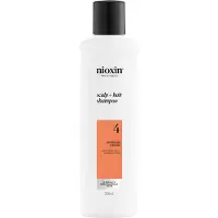 Nioxin Scalp and Hair Thickening System 4 Shampoo for Coloured Dry and Damaged Hair with Progressed Thinning 300ml