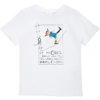 Peppi Pitkätossu Mutig T-Shirt, Weiß, 110-116