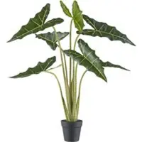 Pflanzen-Kölle Künstliche Alocasia zebrina 'Sarian', Höhe ca. 100 cm