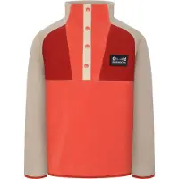 Didriksons Yokto Fleece-Pullover, Light Mars Red, 140