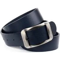Anthoni Crown Ledergürtel Hochwertiger Denim-Gürtel