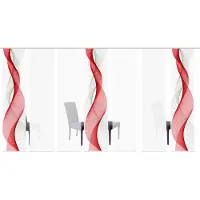 Home wohnideen Schiebegardine "OPALIA 7ER SET", (7 St.), HxB: 245x60