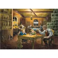 Pappnoptikum Erzgebirgische Weihnachtswerkstatt Adventskalender, nostalgisch, Papier