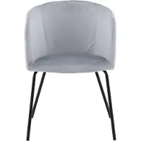Ebuy24 Stuhl Berit Grau