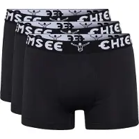 Chiemsee Retro Boxer , Herren, Gr. XL (56/58), schwarz (schwarz, schwarz), 95% Baumwolle, 5% Elasthan, Unterhosen Retro Boxer