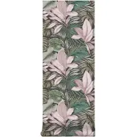 Superfresco Vliestapete "Indra" uni geprägt Grün/Rosa - 10mx52cm