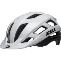 Bell Falcon XR Led Mips Fahrradhelm weiß unisex mit abnehmbarem Visier M