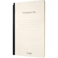Sigel notizbuch Conceptum A5 gepunktet creme 92 Seiten