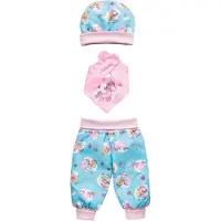 Heless puppenkleider-Set Einhorn 28-35 cm Baumwolle rosa/blau