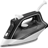 Rowenta DX1530, Trocken- & Dampfbügeleisen, Edelstahl-Bügelsohle, 2 m, 100 g/min, Schwarz, 30 g/min