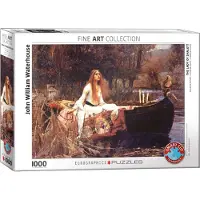Eurographics Puzzle Dame von Shalott 1000 Teile