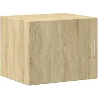 vidaXL Wandschrank Sonoma-Eiche 50x42,5x40 cm Holzwerkstoff