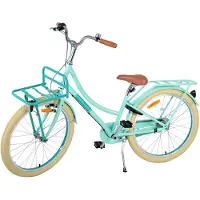 Volare Excellent Kinderfahrrad - Mädchen - 24 Zoll - Grün - 3 Gänge