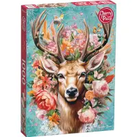 CherryPazzi Flower Deer Puzzle 1000 Teile