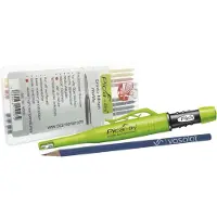 Vasalat Pica Dry Tieflochmarker Longlife Stift 3030 + Ersatzminen graphit 2B/gelb/rot