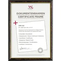 Walther design JD130N, Polystyrol, Walnuss, Einzelbilderrahmen, Wand, 13 x 18 cm, Rechteckig
