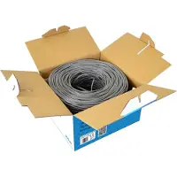Pni Rj45 Utp Cat5e Netzwerkkabel 305 M Grau Grau One Size