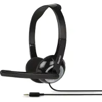 Hamlet Smart, Kabelgebunden, Büro/Callcenter, 20 - 20000 Hz, Kopfhörer, Schwarz, Silber
