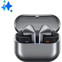 Samsung Galaxy Buds3 Pro, True Wireless Stereo (TWS), Anrufe/Musik, 5,4 g, Kopfhörer, Silber