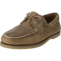 Timberland Classic 2 Eye Boat Sneaker Bootsschuhe Mokassin Braun Verschiedene Modelle, Schuhgröße:Eur 41.5; Farbe:1001R Dunkelbraun
