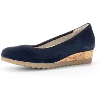 Gabor GENUA Ballerinas - Damen Halbschuhe - Slipper blau Freizeit