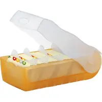 HAN CROCO A8, Kunststoff, Polypropylen (PP), Orange, Weiß, A8, 500 Blätter, 97 mm, 67 mm