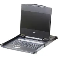 Aten CL6700MW 1U Schwarz Tastatur/Video/Maus (KVM)-Switch