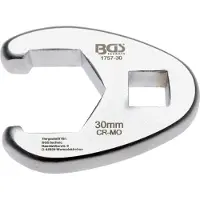Bgs 1757-30 30 mm Hahnenfuss-Schlüssel, 12,5 (1/2)