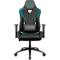 Thunder X3 Fauteuil compatible DC3 Air (Noir/Bleu)