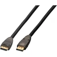 EFB Elektronik DisplayPort 1.4 Anschlusskabel 8K 60Hz A-A St-St, Premium ZDG-gehäuse, 1m, schwarz