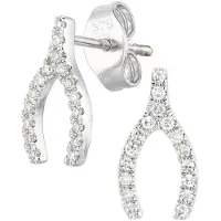 Diamant L'Eternel Ohrringe aus 375 Weißgold mit 0.1 Karat Diamant | Gr.: onesize