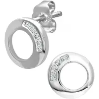 Diamant L'Eternel Ohrringe aus 375 Weißgold mit Diamant | Gr.: onesize