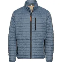 Camel active 33371 , , Herren Übergangsjacke, leicht gefütterte Steppjacke, taubenblau, 50