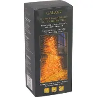 FHS LED-Tannenbaum Galaxy halbrund 200 cm 200 warmweiße LED, zur Wandbefestigung