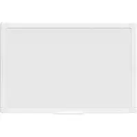 MAUL Whiteboard MAULprimo, im Hoch-/Querformat nutzbar, magnethaftend, Ablageschale, H 300 x B 450 mm, Stahlblech kunststoffbeschichtet, weiß
