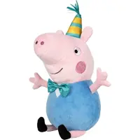Schmidt Spiele Plüsch Stofftier Peppa Pig Schorsch Party 37 cm 42830