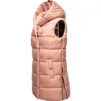 NAVAHOO Steppweste "Steppweste Madilynaa", Damen, Gr. L, rosa (rose), Obermaterial: 100% Polyester PES. Futter: 100% Polyester PES. 100% Polyester PES., Westen Steppweste