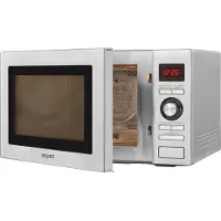Exquisit Mikrowelle MW 9025 H-3 | Heißluft & Grill | max. 2500 W | Garraum 25 l | Inox Glas Front