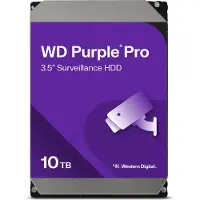 Western Digital Purple Pro WD102PURP, 10 TB, 7200 RPM, 512 MB, 3.5", Serial ATA III