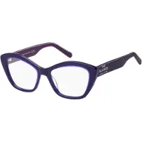 Marc Jacobs Damen MARC 802 RY8 Rahmen von BRILLEN Acetat Violett Quadratisch Normal