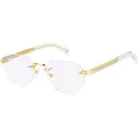 David Beckham Herren DB 7145 LOJ Rahmen von BRILLEN Metall Gold Blau Pilot Normal Spiegel