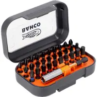 Bahco 1/4 Torsion Schlagschrauber Bit-Satz für Schlitz-, Phillips-, Pozidriv-, TX- und Innensechskant-Schrauben - 31-tlg.