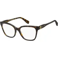 Marc Jacobs Damen MARC 816 086 Rahmen von BRILLEN Acetat Havanna Quadratisch Normal