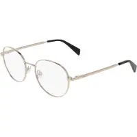 Liu Jo Damen LJ2177 712 Rahmen von BRILLEN Metall Gold Geometrisch Normal