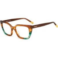 Missoni Damen MIS 0225/G XL7 Rahmen von BRILLEN Acetat Braun Quadratisch Normal