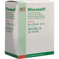 Lohmann & Rauscher GmbH & Co. KG Vliwasoft Vlieskompressen Steril 10x20 c 50X2 St